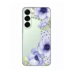Torbica Silikonska Print Skin za Samsung S936B Galaxy S25 Plus Blue Roses