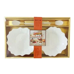 Porcelanske činije 2/1 sa kašičicom 4252
