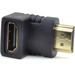 FAST ASIA Adapter HDMI (M) HDMI (F) crni ugaoni
