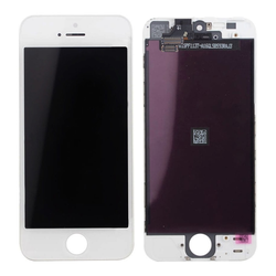 Apple iPhone 5 - LCD zaslon + steklo na dotik + okvir (White) TFT
