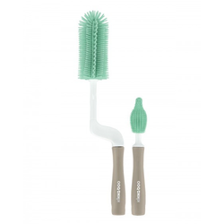 KikkaBoo set silikonskih čekti za čišćenje flašica i cucli 2 dela Mint ( KKB90077 )