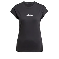adidas  Essentials Linear Cotton T-Shirt  Črna