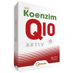 Inpharm Koenzim Q10 Aktiv, Za srce i vitalnost, 30 kapsula, 1+1