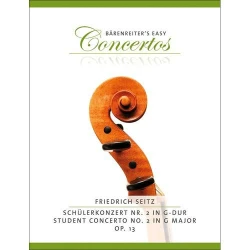 SEITZ:STUDENT CONCERTO IN G-DUR OP.13