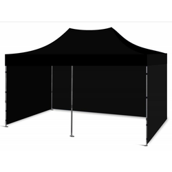 Škarjasti šotor 3x6 Black HQ