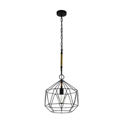 Eglo 43328 - Luster na sajli COTTINGHAM 1xE27/40W/230V