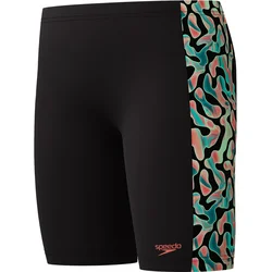 Speedo digital allover panel jammer black / green / red 152cm