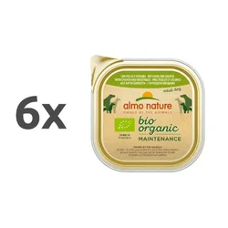 Almo Nature Bio Organic - piščanec in zelenjava 6 x 100 g