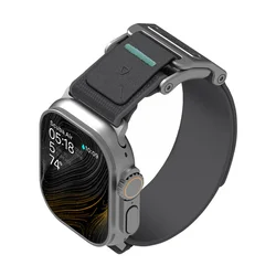 Aulumu Zamenska narukvica za pametni sat za Apple Watch Series 9, Siva
