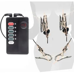 SuperLove E-Stim Nipple Clamps & Labia Set