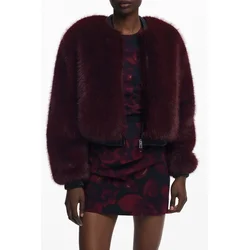 DESIGUAL WOMENS RED JACKET