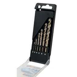 DeWalt DT4956 – HSS-Co set burgija za metal, 6 kom (2–8 mm)