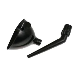 Bent funnel (with strainer)