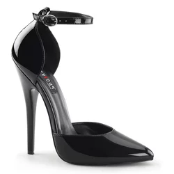 Pleaser Domina-402 Blk Pat 36