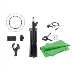 Easypix Photo studio MyStudio Kit, LED svjetlo, Tripod, Mikrofon, Zelena pozadina