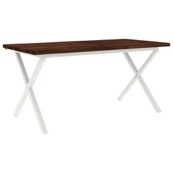 Vidaxl Jedilna miza z naravno robom 160 x 80 x 75 cm