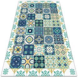 Decormat Vinil preproga Barvite abstraktne španske ploščice 150x225 cm