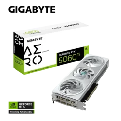 Grafička kartica Gigabyte GeForce RTX 5060 Ti AERO 8GB GV-N506TAERO OC-8GD White