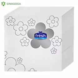 SALVETA FRESH BELA 33X33 60/1 1SL (24) PIRAMIDA