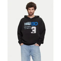 HUGO Jopa Nesidi 50544196 Črna Loose Fit