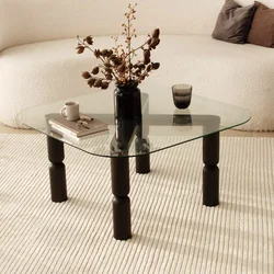 Hanah Home Klub sto Kei, 80x40x80 cm, Crna