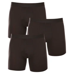 3PACK Moške boksarice Calvin Klein črne (NB3652A-UB1) M