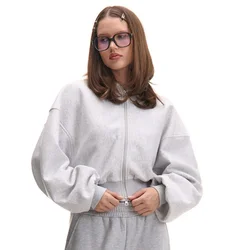 Cropp - Dukserica s kapuljačom - light grey