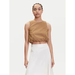 Marella Top Chiatta 2515161132 Rjava Regular Fit