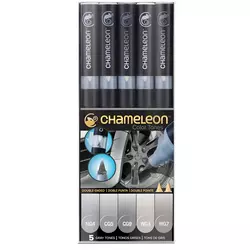Set flumastrov Chameleon 5 kom - Gray Tones (flumaster)