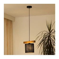 Brilagi - Luster na sajli FOREST 1xE27/15W/230V borovina/crna