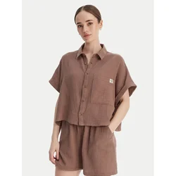 Roxy Srajca -W126-RXLST-1024-35X Rjava Oversize