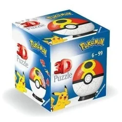 Ravensburger 3D Slagalica Pokemon Repeat lopta, 54 dela