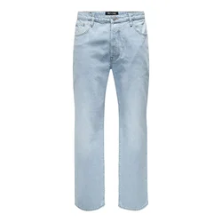 Only & Sons Kavbojke FADE, modra