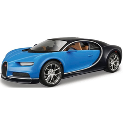 Maisto - Bugatti Chiron, modré, assembly line, 1:24