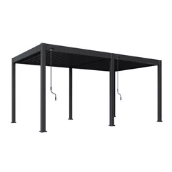Rojaplast Bioklimatska pergola INTRO NEO 5,3x3 m, aluminij in jeklo – prostostoječa - Z MONTAŽO