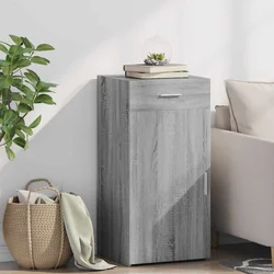 Komoda boja sivog hrasta sonome 45x42,5x93 cm konstruirano drvo