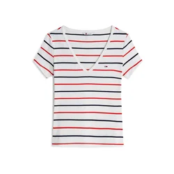 Tommy Jeans Majica ESSENTIAL modra/rdeča/bela