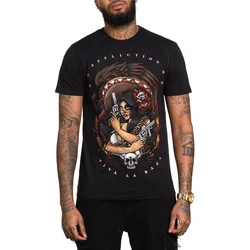 Hardcore majica moška - LA SOLDADERA - AFFLICTION - A26003-BK