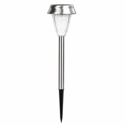 Mks Solarna baštenska lampa, LED, Srebrne boje