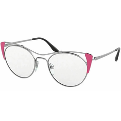 Prada Okvir za naočare 0PR 58VV 3321O151, Ženski, Sivo-roze