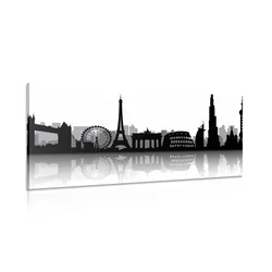 Slika mednarodni simboli metropol - 100x50