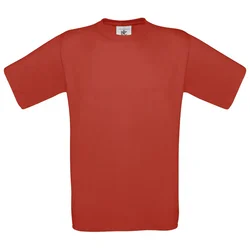 MAJICA KRATKI RUKAVI B&C EXACT 150 CRVENA 2XL!!