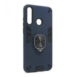 Torbica Cube Ring za Huawei Y6p tamno plava