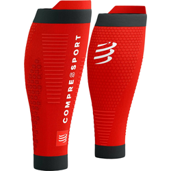 Tekaške nogavice Compressport R2 3.0 - red/black