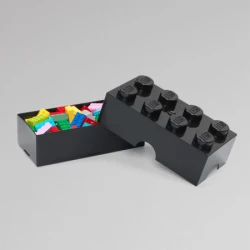 Lego kutija za odlaganje ili užinu, mala (8): Crna ( 40231733 )