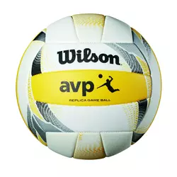 WILSON žoga za odbojko Avp II Replica Beach, bela-rumena
