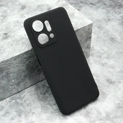 Comicell Gentle Color Maska za telefon Honor X7a, Crna