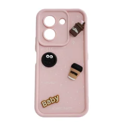Maska Sweet Coffe za Honor X7e roze