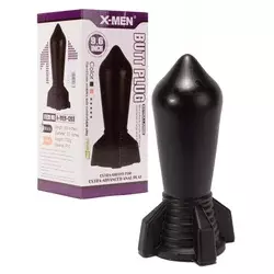 9.6” Huge Butt Plug Black 2