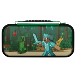 Futrola PDP REALMz Travel Case Plus GLOW Minecraft Forest Battle